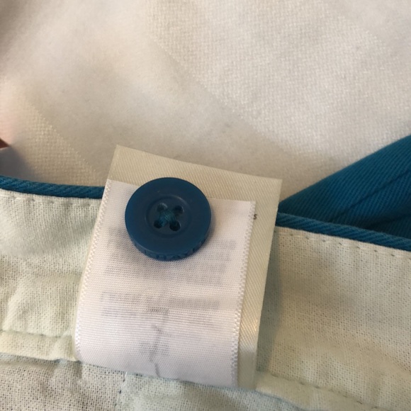 DENVER HAYES MEN’S 42 FLAT FRONT SHORTS OCEAN BLUE 5 POCKET SHARP CASUAL #086 - Picture 6 of 16